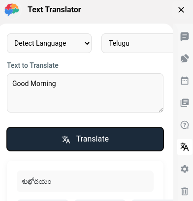 Text Translator - Multi-language content support